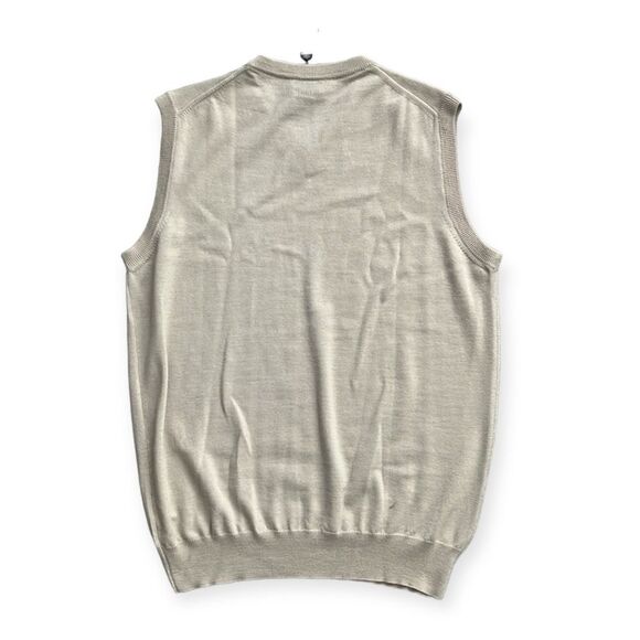 NEW Burberry Golf Merino Wool Vest, New, Size M